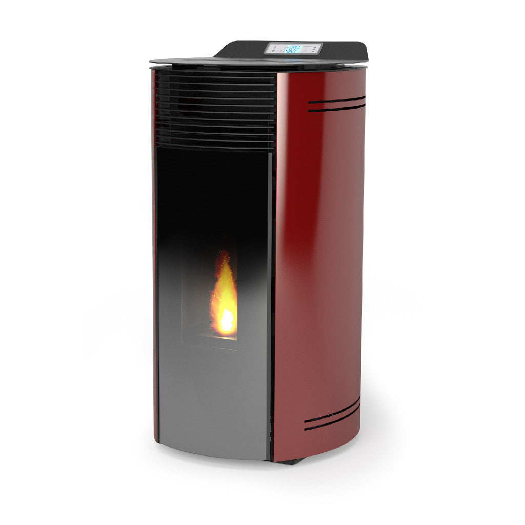 Jessica 13 Idro Black Line - Laminox - Termostufa a Pellet Idraulica - 13 kW, 330 m³