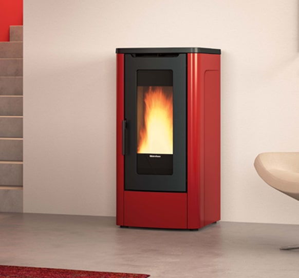 Dahiana Plus 5.0 - La Nordica Extraflame - Stufa a Pellet Canalizzata - 10 kW, 287 m³